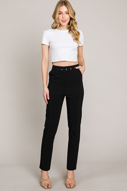 Twill Slim Trousers