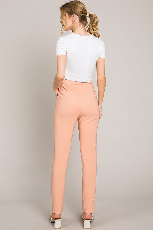 Twill Slim Trousers