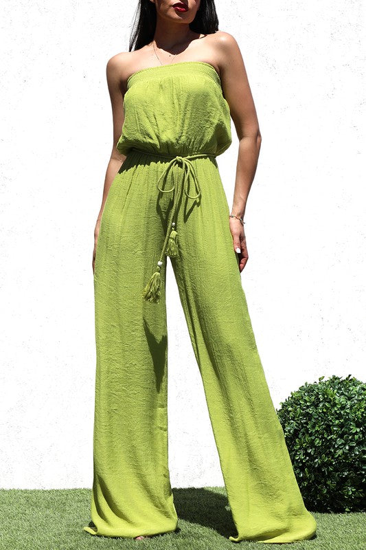 Tube Woven Jumpsuit