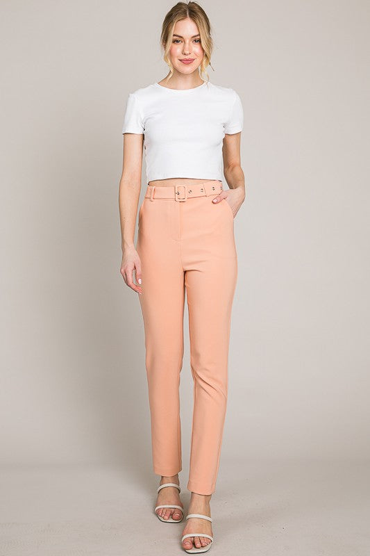 Twill Slim Trousers